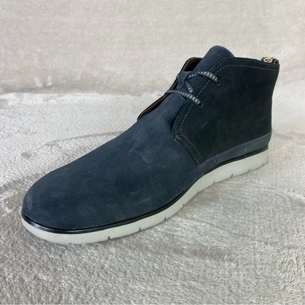 UGG Freamon Chukka Boots Mens Size 13 Blue Suede Waterproof Treadlite NEW